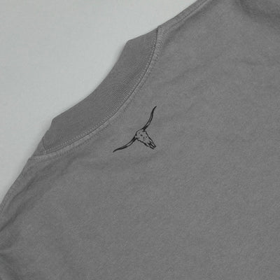 Unbound Oversized Tee in Charcoal